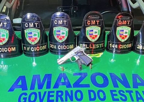 Pistoleiro é baleado durante troca de tiros com a polícia em Manaus