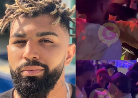 Vídeo: Gabigol se envolve em briga no Rock in Rio