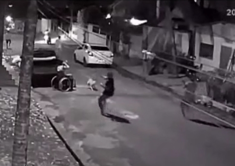 Vídeo mostra momento em que cadeirante é executado com 16 tiros em Manaus