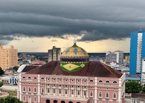 Manaus tem possibilidade de fortes chuvas e rajadas de vento nesta quinta