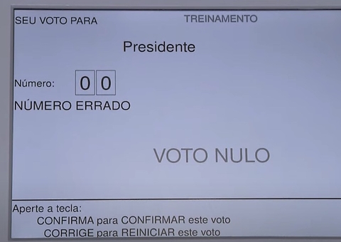 Votos brancos e nulos não são considerados votos válidos
