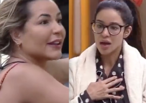 A Fazenda: Deolane chama Kerline de porca durante briga por louça suja