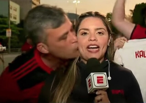 MP-RJ denuncia torcedor do Flamengo que assediou repórter da ESPN ao vivo
