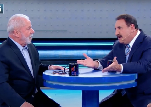 ‘Até você era mais feliz’, diz Lula a Ratinho durante entrevista sobre gestão do PT