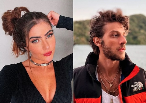 Jade Picon e Chay Suede protagonizam beijão durante gravação de ‘Travessia’