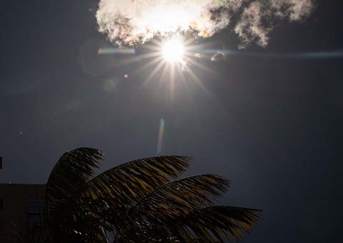Domingo também será de calor em Manaus, mas parte do estado tem risco de chuvas intensas 