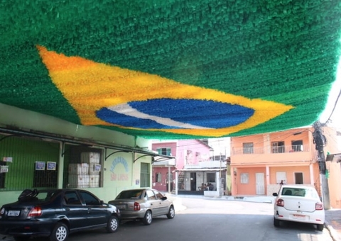 Vereador quer que ruas enfeitadas para Copa do Mundo se tornem patrimônio cultural em Manaus
