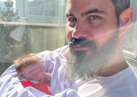 Filha de Juliano Cazarré, de 3 meses, passará por quarta cirurgia 