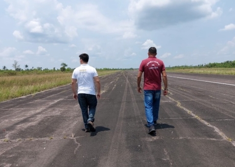 MP fiscaliza reparos em aeroporto com voos suspensos pela Anac no Amazonas
