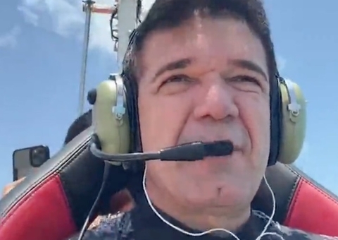 Cantor e sanfoneiro Waldonys sofre queda de paraquedas em Fortaleza