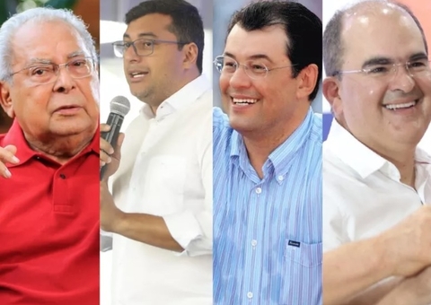 Wilson e Amazonino largam na frente com 2,51% das urnas abertas no Amazonas