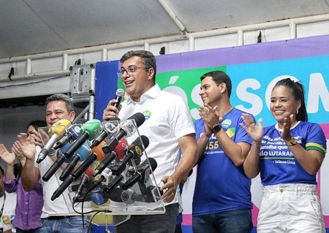 Wilson Lima comemora liderança no 1º turno na disputa ao Governo do Amazonas: ‘força do povo’