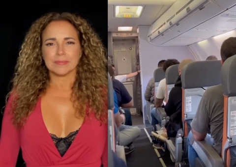 Daniela Mercury e passageiros debocham de Padre Kelmom com música de São João em voo