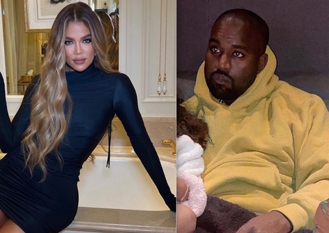 Khloé Kardashian defende Kim em post de Kanye West e rapper detona: ‘mentirosa'