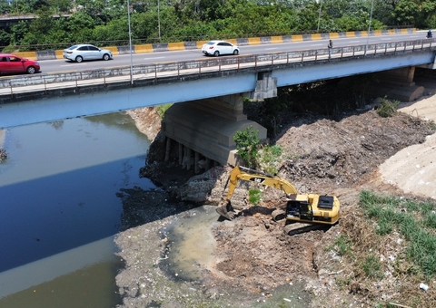Obras emergenciais iniciam em ponte na zona oeste de Manaus