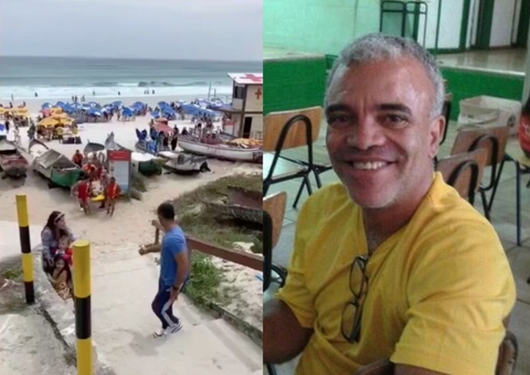 Professor morre após quebrar pescoço durante mergulho em praia