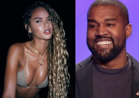 Kanye West engata namoro com modelo brasileira Juliana Nalú 