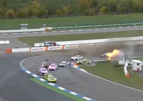 Sobrinho de Michael Schumacher fratura vértebra em acidente em prova