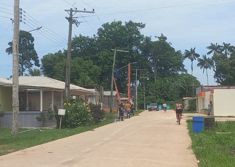 Carauari começa a receber mais de 1,8 mil pontos de iluminação de LED