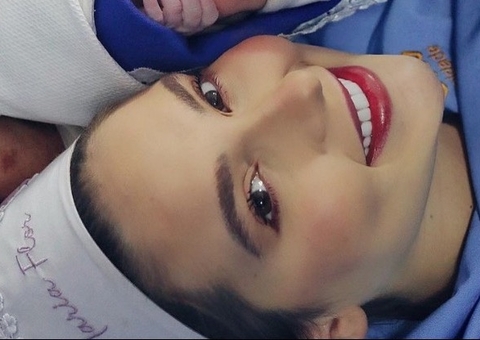 Virgínia Fonseca e Zé Felipe mostram rostinho da filha Maria Flor