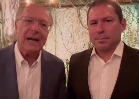 Marcelo Ramos grava vídeo com Alckmin, que agradece apoio em nome de Lula; assista