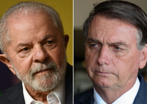 Com 20% das urnas apuradas, Lula diminui diferença e cola em Bolsonaro