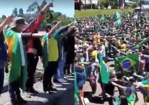 Bolsonaristas serão investigados por suposta saudação nazista nesta quarta