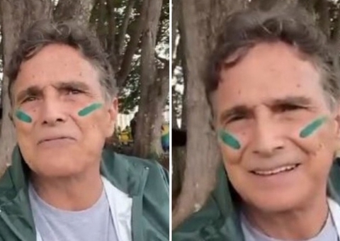 Bolsonarista, Nelson Piquet participa de manifestação e pede ‘Lula no cemitério'