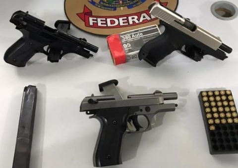 Homem é preso pela PF traficando armas por R$ 3 mil no Amazonas