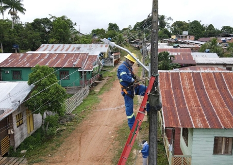 Comunidades indígenas começam a receber iluminação de LED em Benjamin Constant