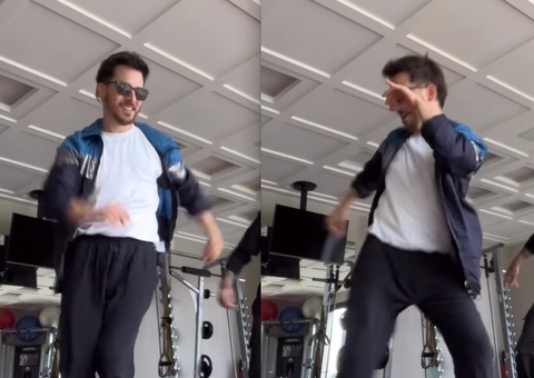 Junior Lima surpreende ao surgir dançando Rihanna: ‘Quem é Ricky Martin?’