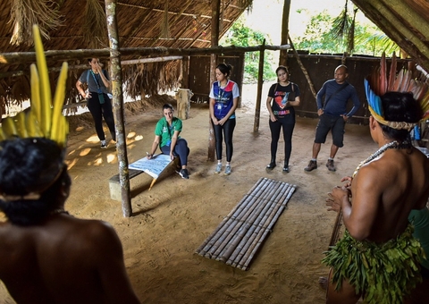 Ação inédita elabora identidade visual e roteiros turísticos em comunidades indígenas do Amazonas