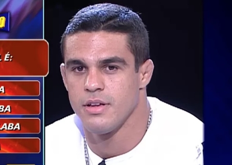 Erro de Vitor Belfort no ‘Show do Milhão’ viraliza após fake news
