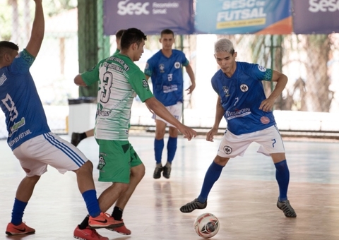Copa Sesc de Futsal tem premiação de até R$ 10 mil; veja como se inscrever