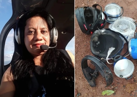 Mulher morre atingida por raio enquanto carregava panelas na garupa de moto