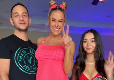 Tiktokers engravidam após ménage e bebê será criado por trisal 