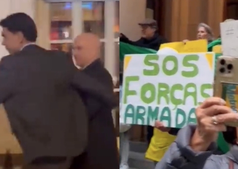 Alexandre de Moraes é hostilizado nos EUA: ‘Xandão, seu lugar é na prisão’