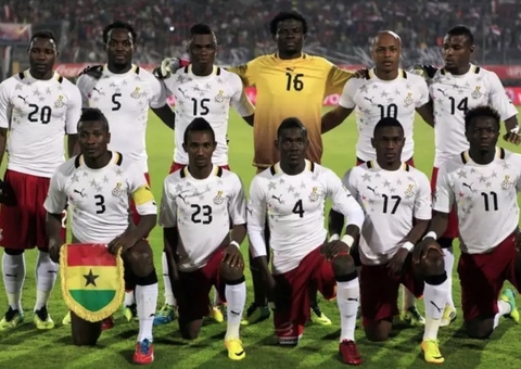 Seleção de Gana esquece uniformes em viagem para a Copa do Mundo