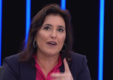 Simone Tebet declama poesia e fala sobre possível candidatura em 2026 ao Fantástico