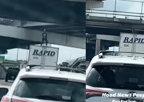 Homem morre após gravar dança em teto de caminhão e bater em ponte