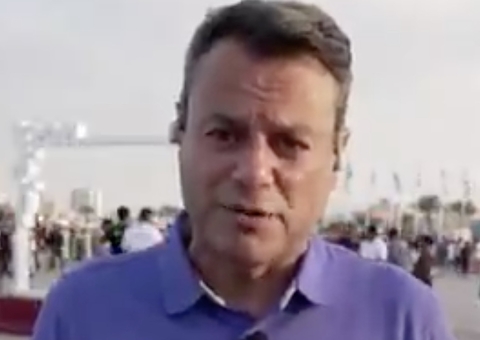 Eric Faria comenta sobre empurrão em torcedor e pede desculpas 