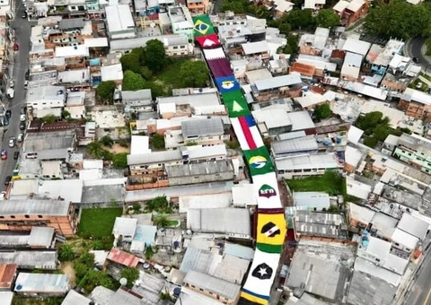 Rua 24 de Agosto, no bairro Morro da Liberdade, é eleita 'Rua da Copa'