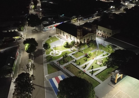 Carauari está com 100% das vias com nova iluminação de LED