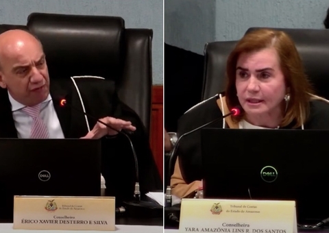 Conselheiros do TCE 'lavam roupa suja' ao vivo e trocam ameaças no Amazonas