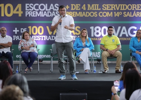 Governo anuncia data do pagamento do 14º salário aos profissionais da educação no Amazonas
