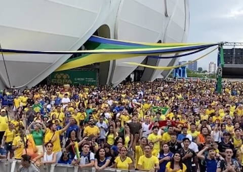 Manauaras reclamam após descobrirem que Copa na Arena era do lado de fora