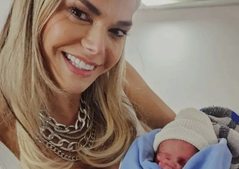 Léo Áquilla comemora chegada da primeira neta: 'não consigo conter a emoção'