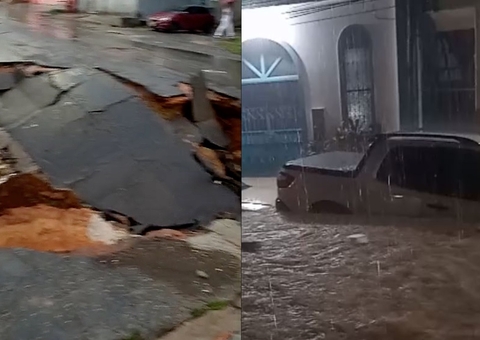 Temporal deixa estragos por Manaus e Defesa Civil registra 16 ocorrências