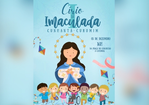 Círio da Imaculada 'Cunhantã-Curumim' acontece em Manaus neste sábado