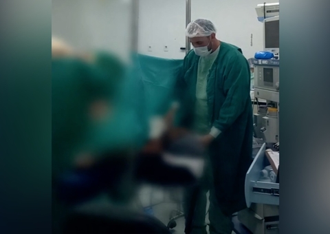 Vídeo mostra anestesista desligando aparelho que monitorava grávida durante estupro